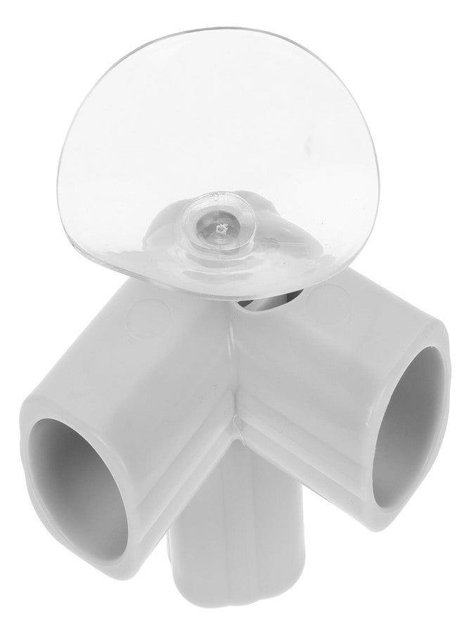 SHOWERORO Baby Playpen Accessories 3-Way Joint Connectors for Indoor Baby Gate Play Yard Parts Durable Furniture Elbow Fittings for Safe Playpen Setup - Image 1